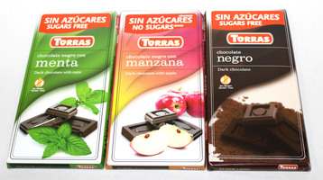 Čokolády bez cukru, 35 Kč