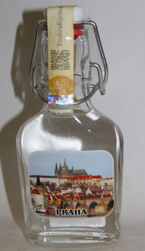 Trnkovice, originální lahev "PRAHA", 140 Kč