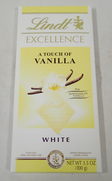 622. LINDT, vanilla, 100g, 55 Kč