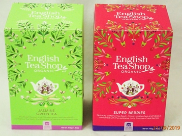 English tea shop, čajové sáčky, 72 Kč